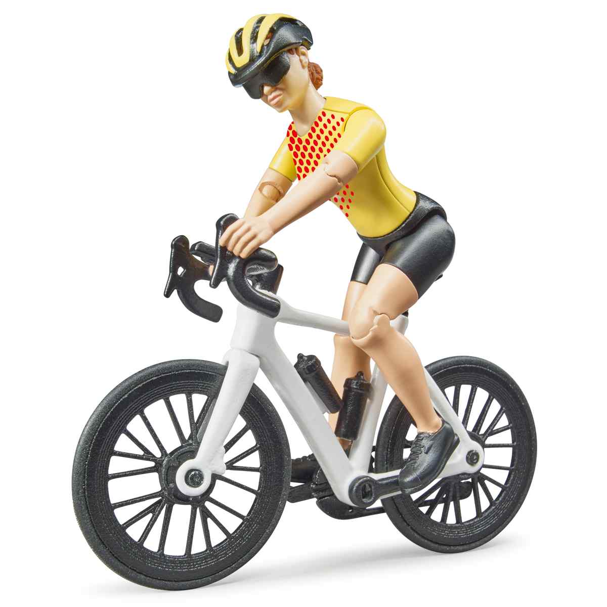 BRUDER 03485 Roadster mit 1 Rennrad
