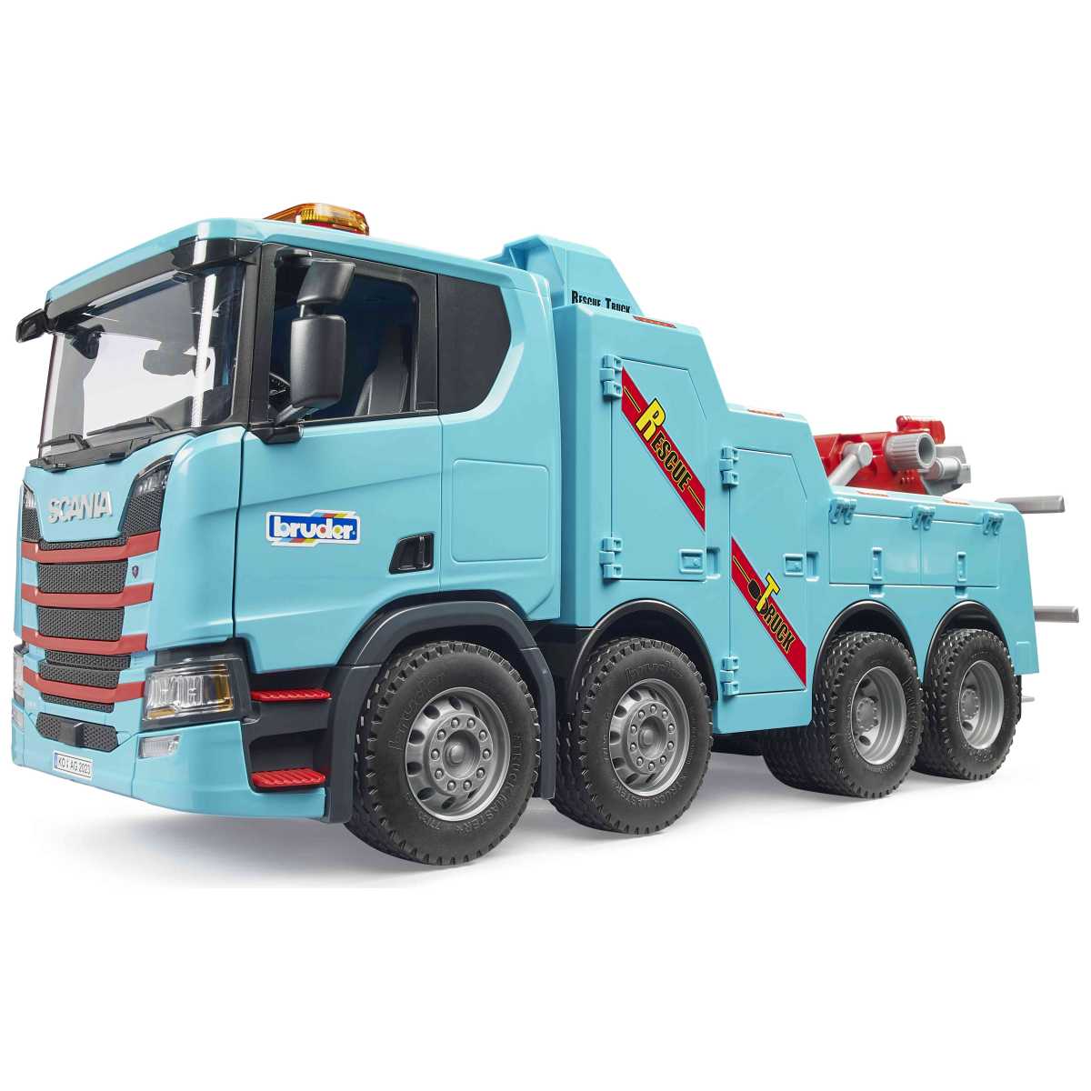 BRUDER 03553 Scania Super 560R Berge- und Abschlepp LKW mit L+S Modul