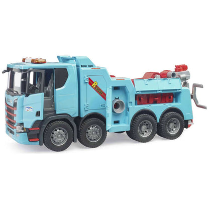 BRUDER 03553 Scania Super 560R Berge- und Abschlepp LKW mit L+S Modul