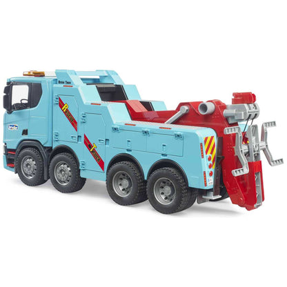 BRUDER 03553 Scania Super 560R Berge- und Abschlepp LKW mit L+S Modul