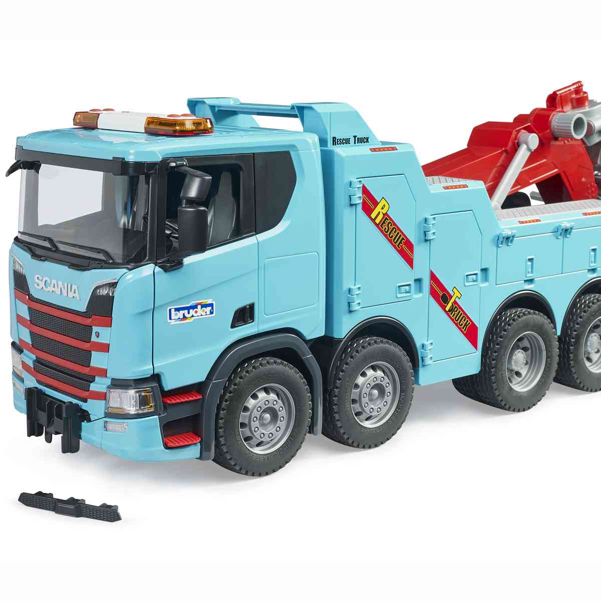 BRUDER 03553 Scania Super 560R Berge- und Abschlepp LKW mit L+S Modul