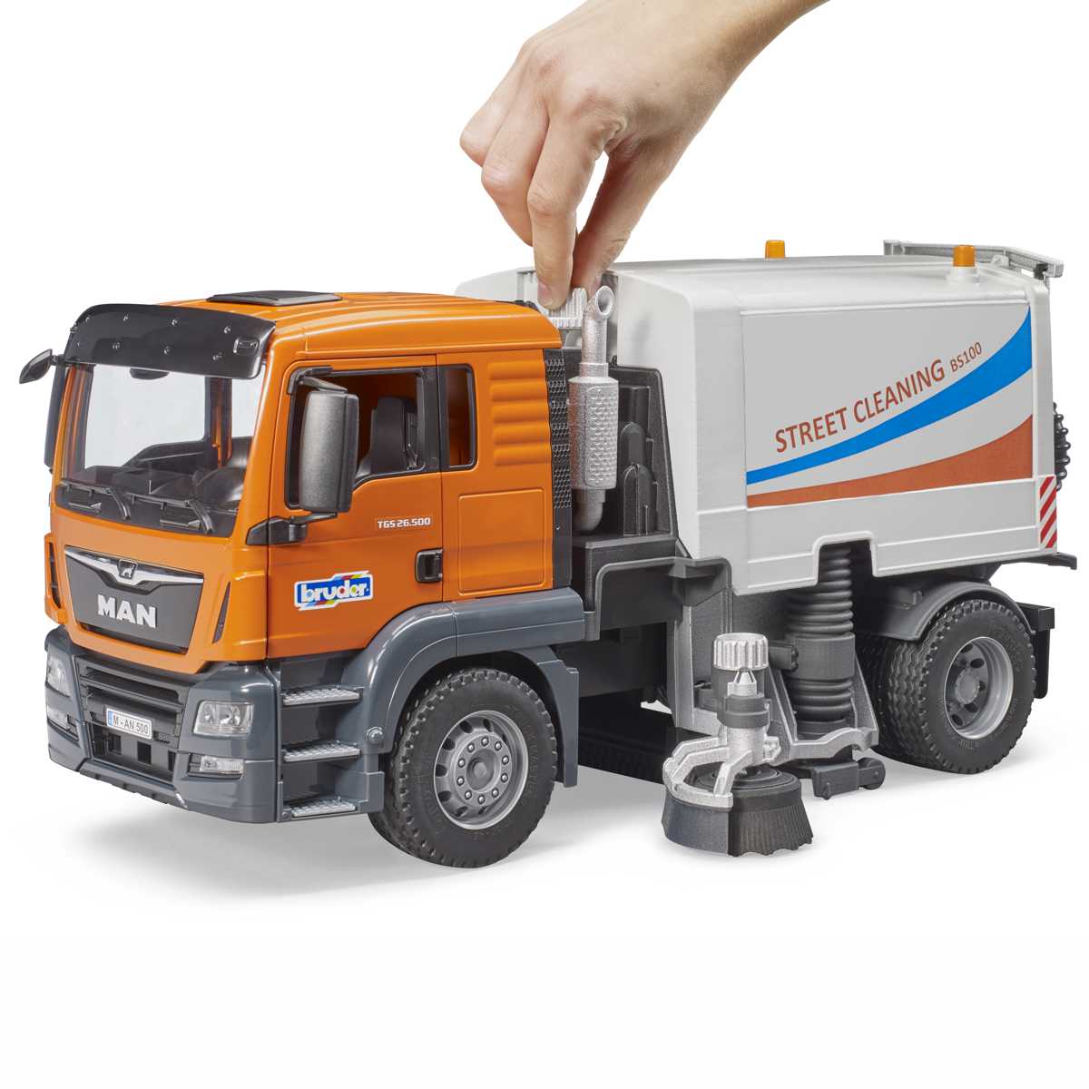 BRUDER 03780 MAN TGS LKW Straßenreinigung