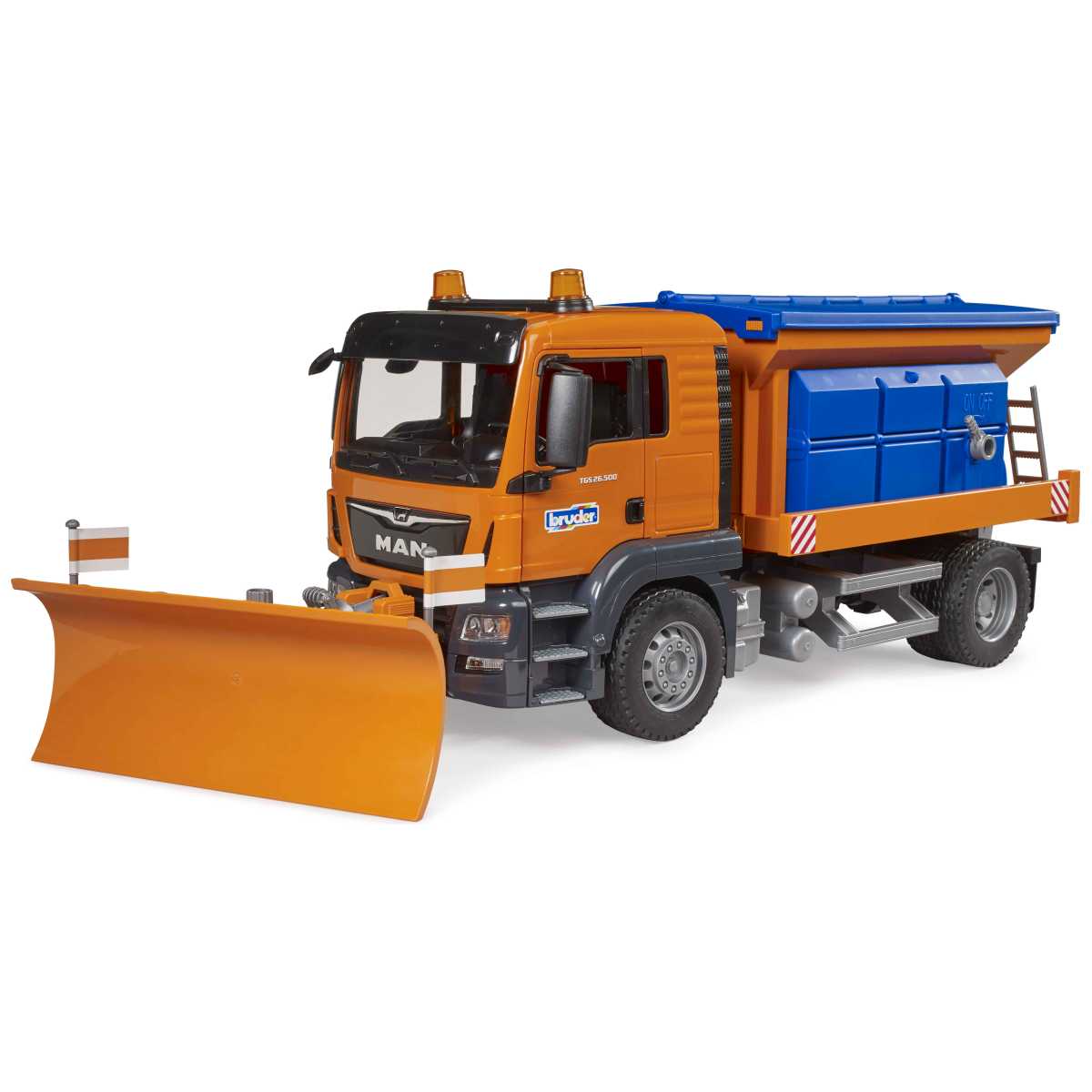 BRUDER 03785 MAN TGS Winterdienst mit Räumschild