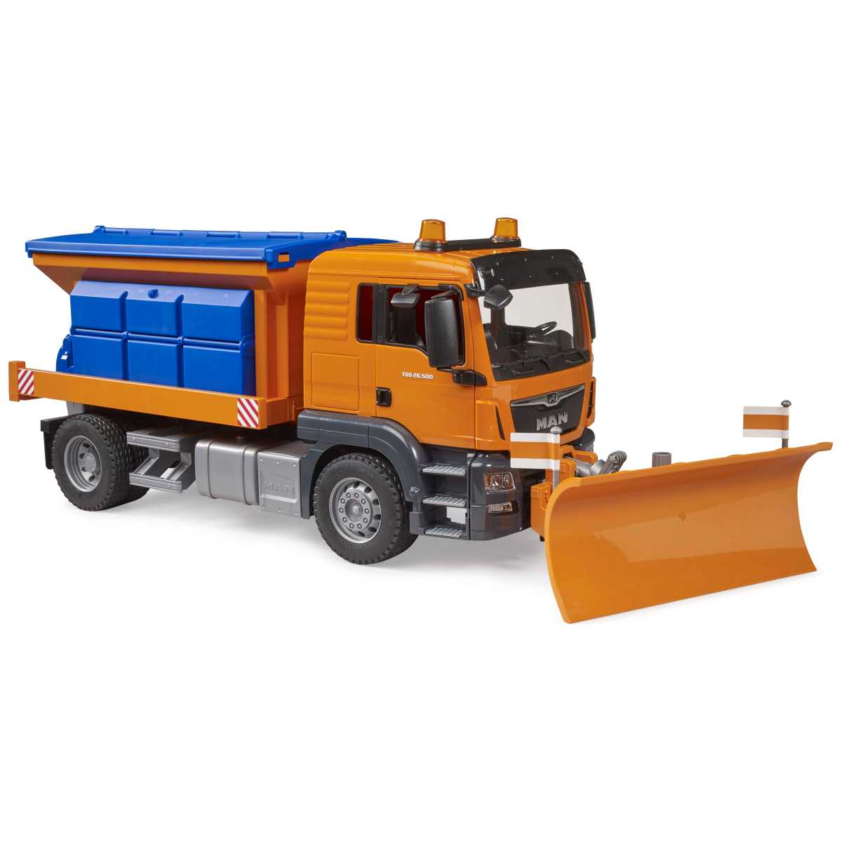 BRUDER 03785 MAN TGS Winterdienst mit Räumschild