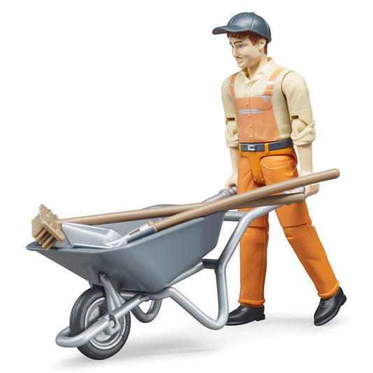 BRUDER 62130 Figurenset Kommunalarbeiter