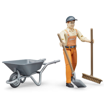BRUDER 62130 Figurenset Kommunalarbeiter