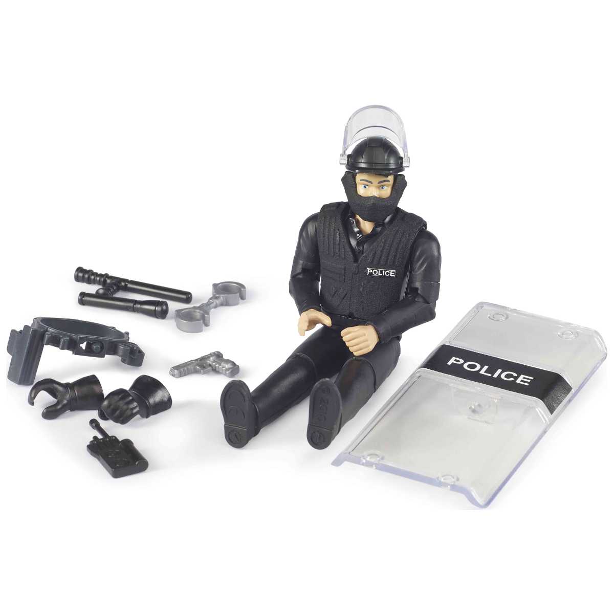 BRUDER 62151 bworld Police Special Forces mit Zubehör