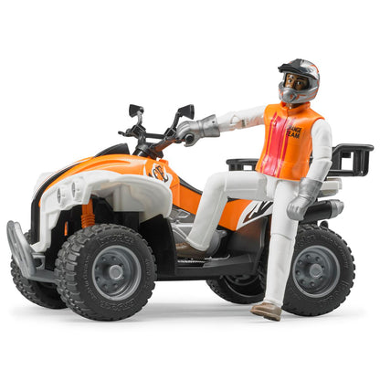 BRUDER 63000 Quad mit Fahrer
