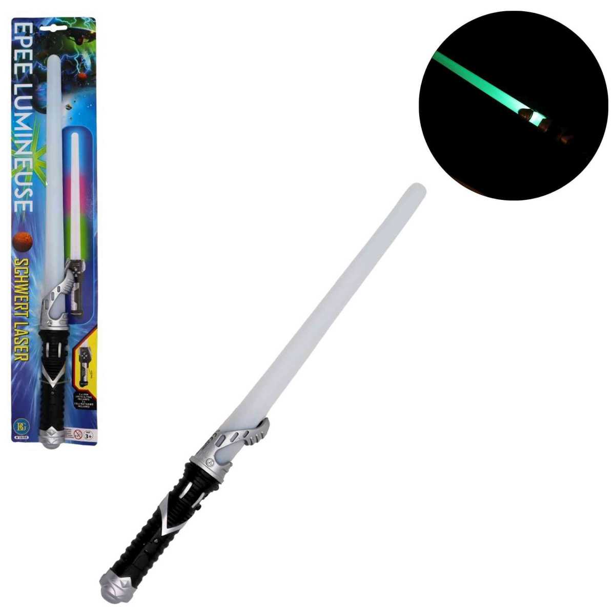 B&G Lichtschwert / Laserschwert 47cm mit LED-Beleuchtung