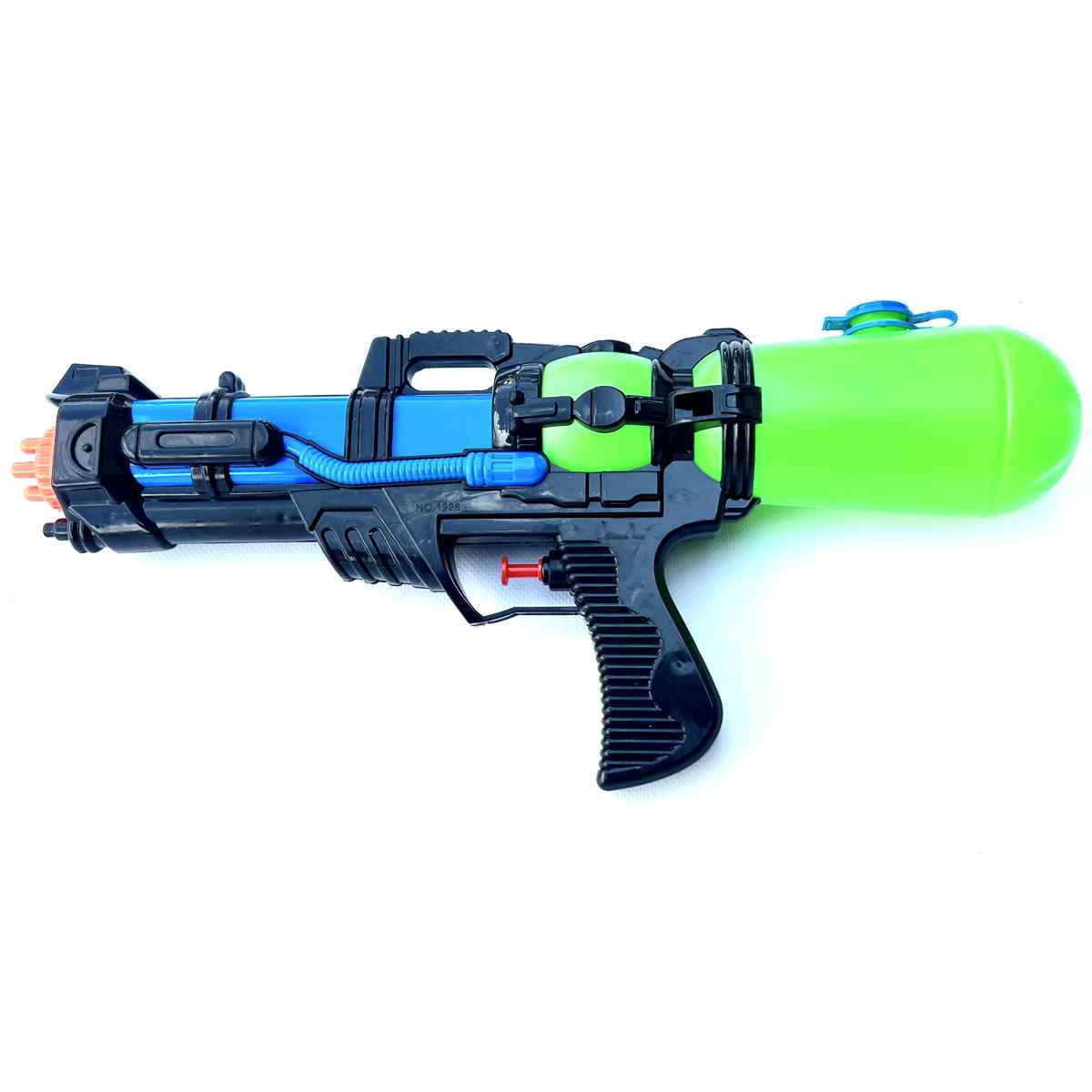 Wasserpistole Wasserkanone 38cm mit schwarz / neongrün