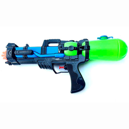 Wasserpistole Wasserkanone 38cm mit schwarz / neongrün