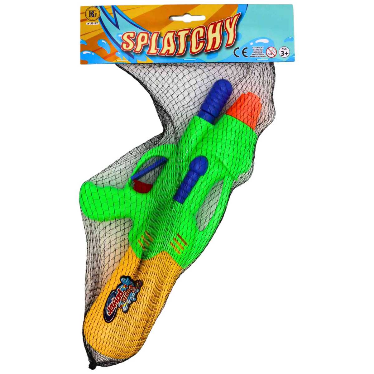B&G Wasserpostole 29cm mit Pumpfunktion und abnehmbarem Wassertank