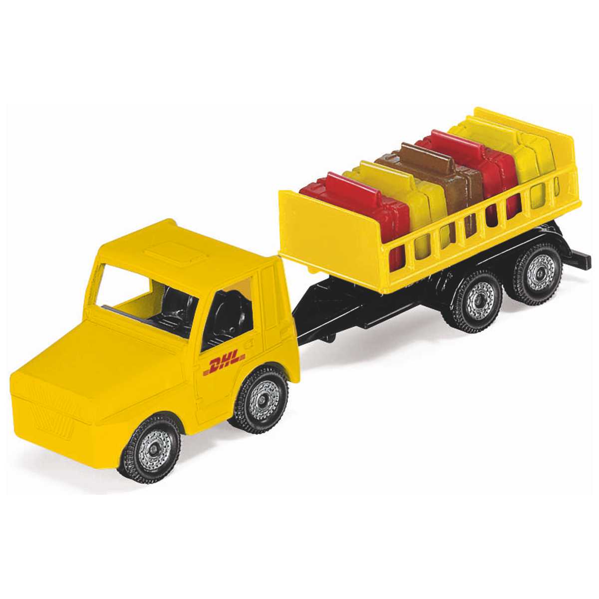 SIKU 1702 DHL Frachtflugzeug 1:32 mit Zubehör