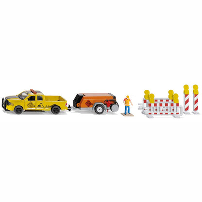 SIKU 3505 RAM 1500 mit Kompressoranhänge 1:50