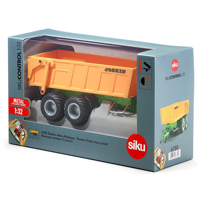 SIKU 6780 Tandem Achs Anhänger 1:32