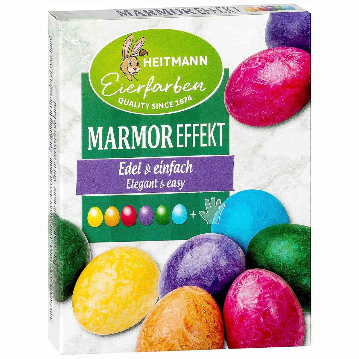 BRAUNS-HEITMANN Eierfarbe 6 flüssige Farben Mamor Effekt