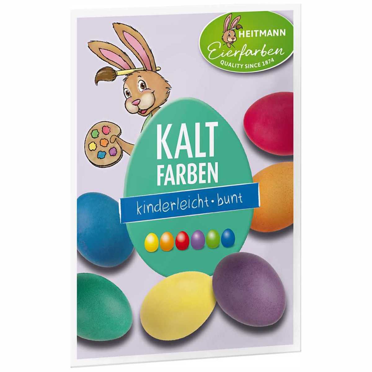 BRAUNS-HEITMANN Eierfarbe Kaltfarbe, 5 Farben