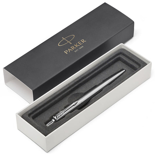PARKER Kugelschreiber Jotter Edelstahl silber C.C. im Geschenketui