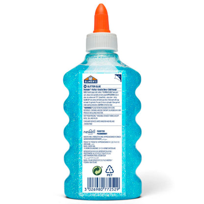 ELMERS Schulkleber 177ml Glitzerkleber blau