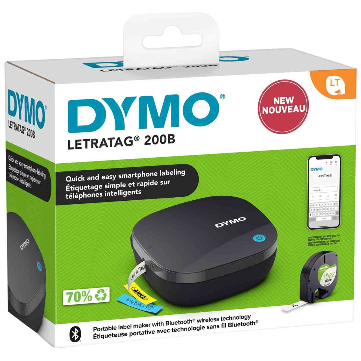 DYMO LetraTag 200B Bluetooth Beschriftungsgerät