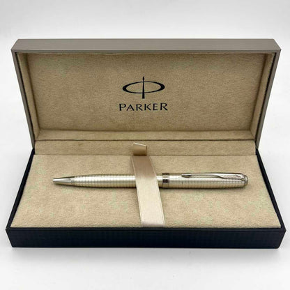 PARKER Kugelschreiber Sonnet Sterling Silber CC mit Cisele-Schaft *Sammlerstück*