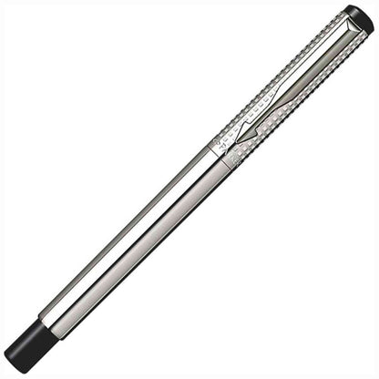 PARKER Rollerball Vector F Shiny Stainless Chiselled C.C.