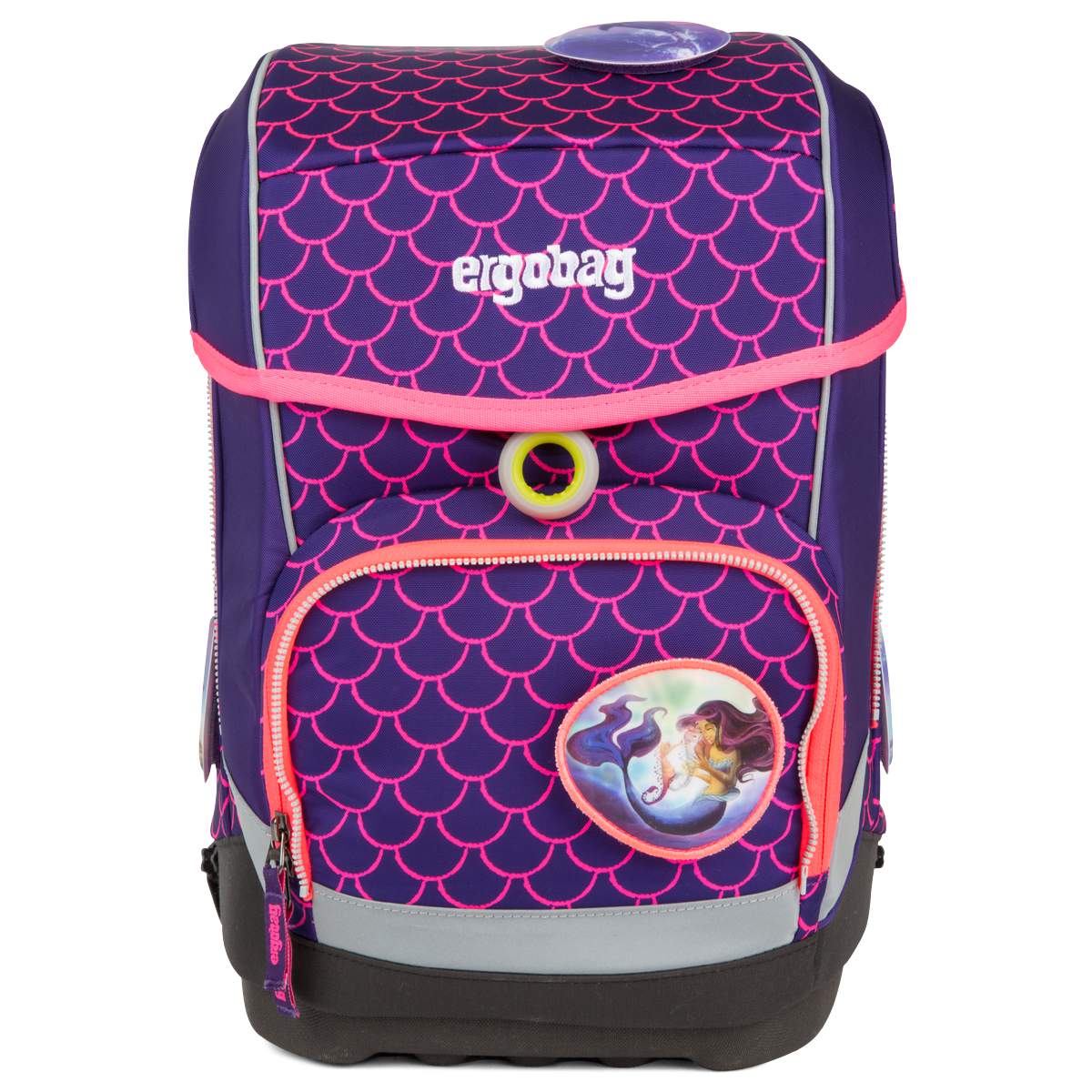 ERGOBAG Schulranzen Set cubo PerlentauchBär