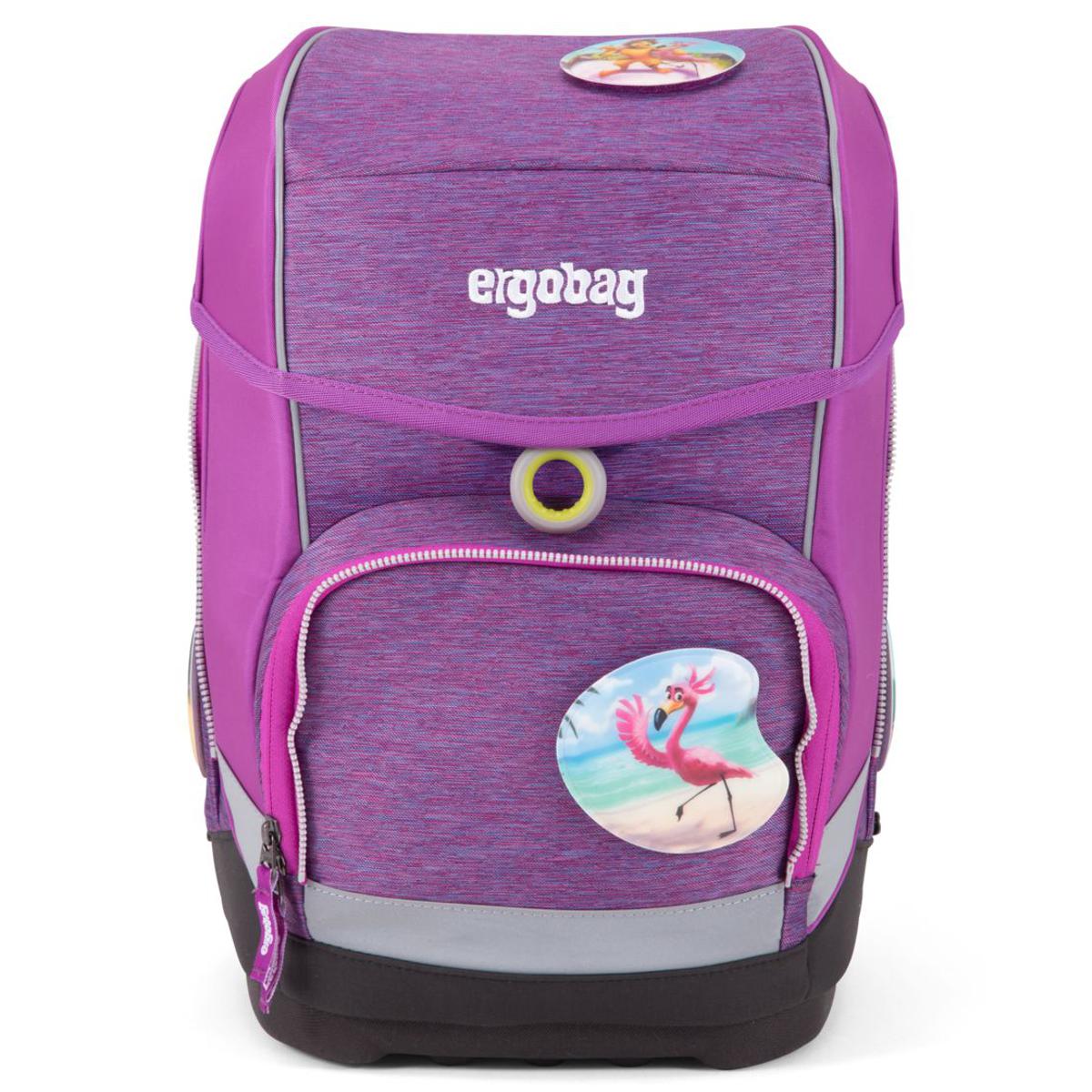 ERGOBAG Schulranzen Set cubo Insel HoppBär