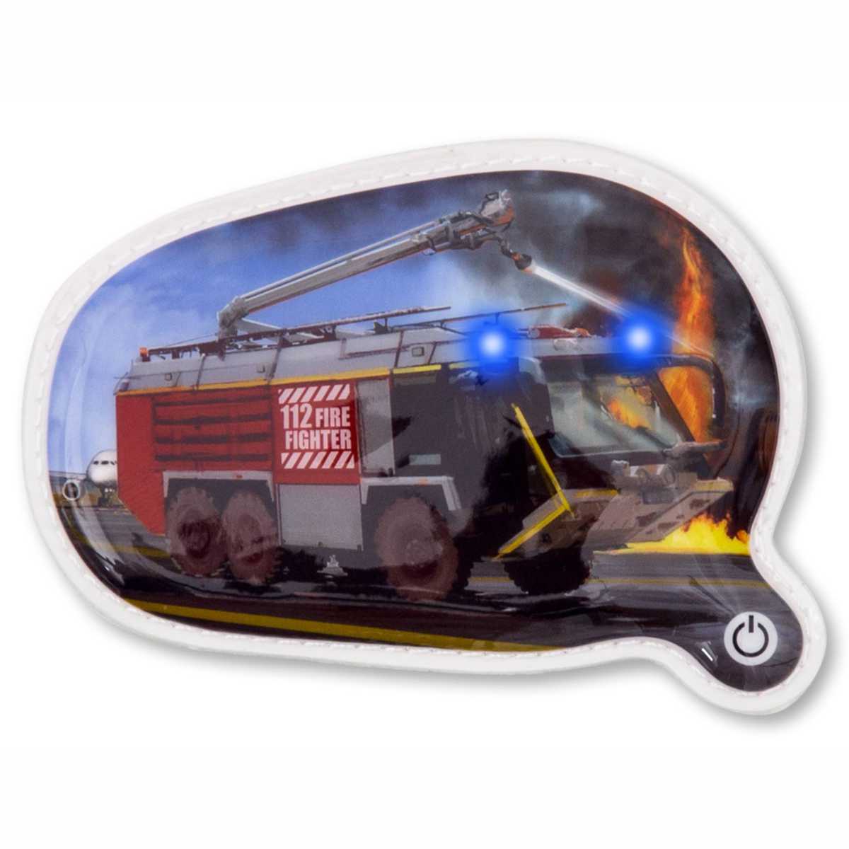 ERGOBAG Blinkie Klettie Set LED Feuerwehr