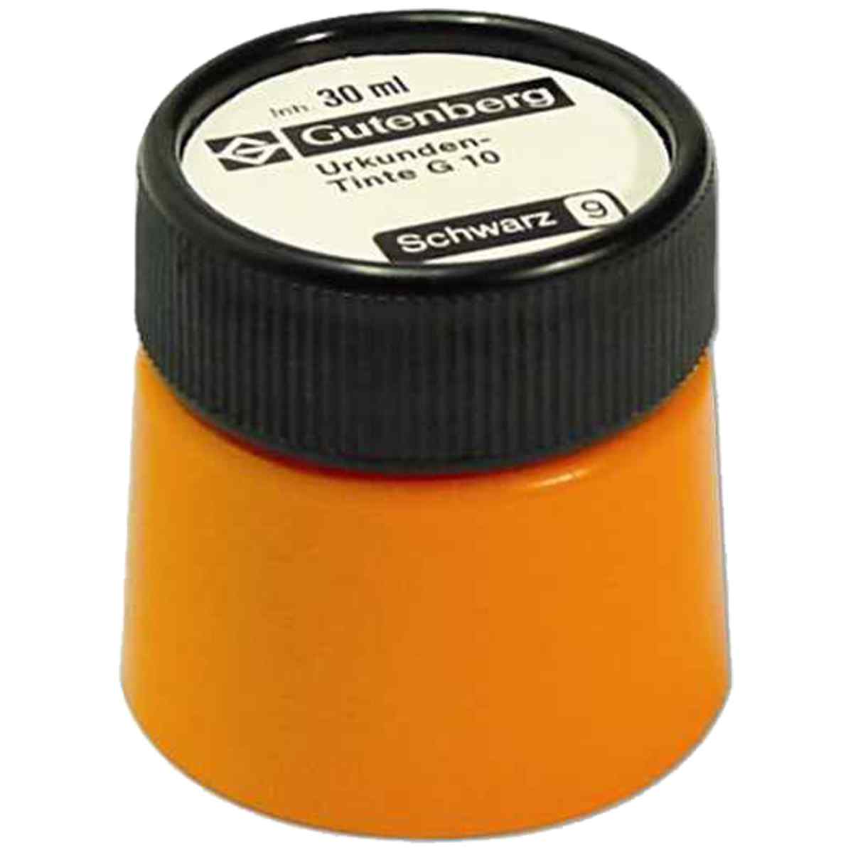 GUTENBERG Urkundentinte dokumentenecht Dokumententinte G10 30ml schwarz