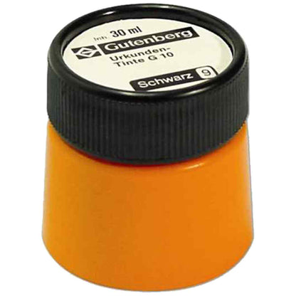 GUTENBERG Urkundentinte dokumentenecht Dokumententinte G10 30ml schwarz