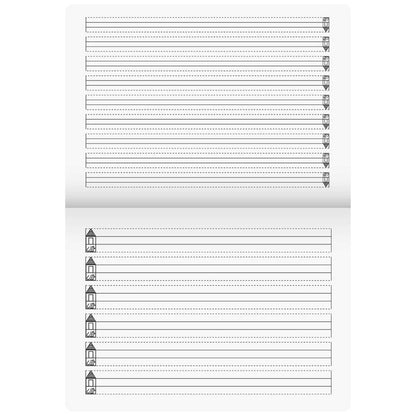 BRUNNEN Schreiblernheft 44005 A4 quer 16 Blatt VA-Schrift