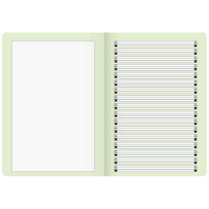 BRUNNEN Geschichtenheft A4 LIN 2G / blanco hoch 16 Blatt
