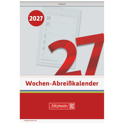 BRUNNEN Wochenabreißkalender Nr. 25 105x146mm