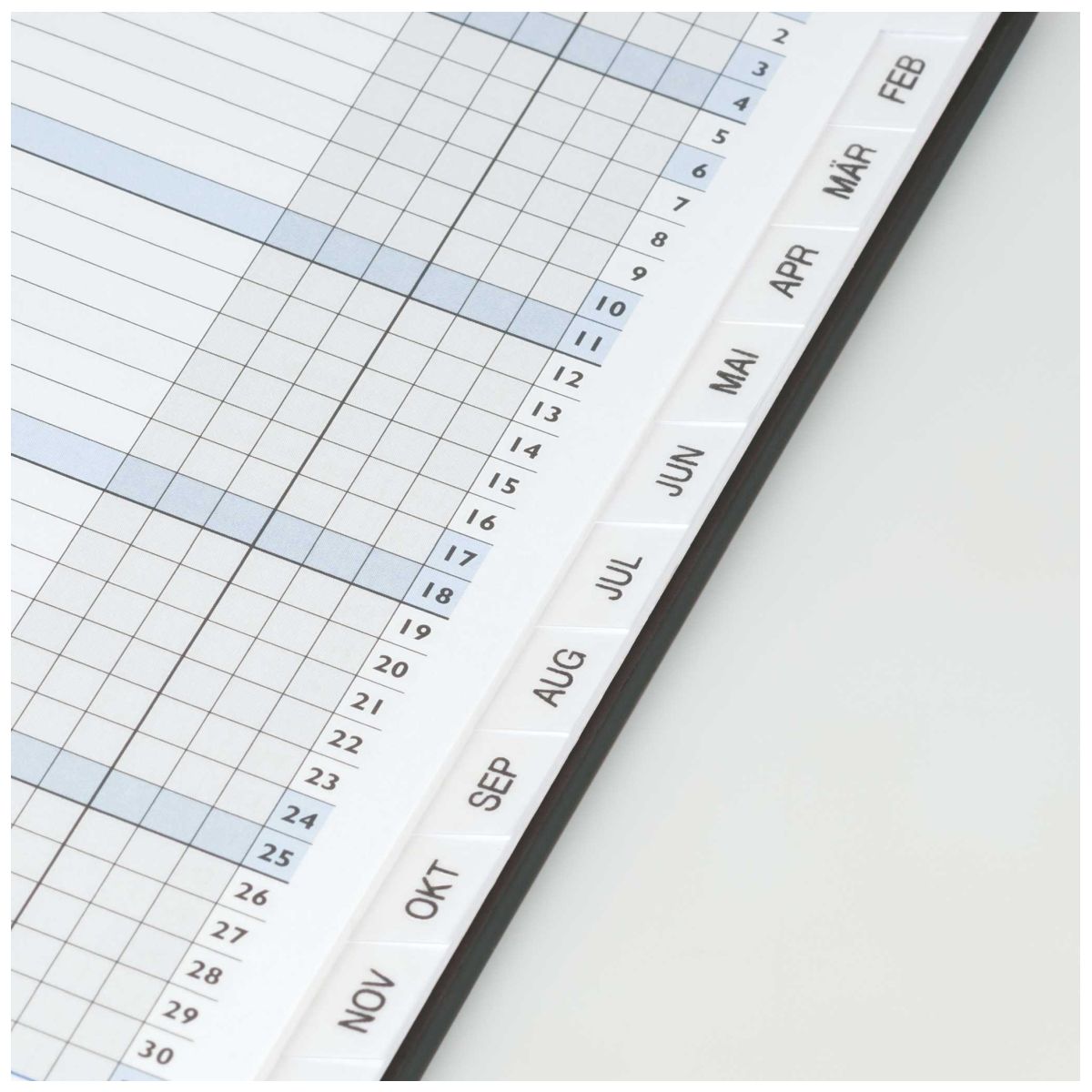 BRUNNEN Taschenkalender 2027 Mod. 753 9x15cm Einlage 2 Seiten = 1 Woche