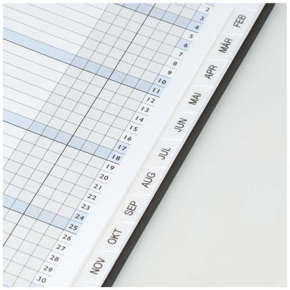 BRUNNEN Taschenkalender 2027 Mod. 753 9x15cm Einlage 2 Seiten = 1 Woche