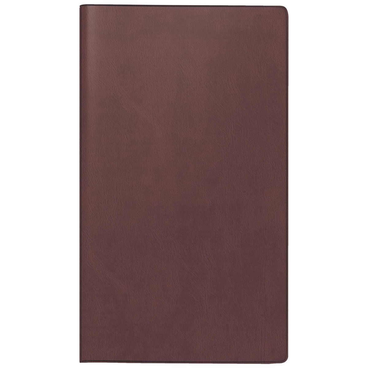 BRUNNEN Taschenkalender Mod. 758 2027 A6 bordeaux 1 Seite = 1 Woche
