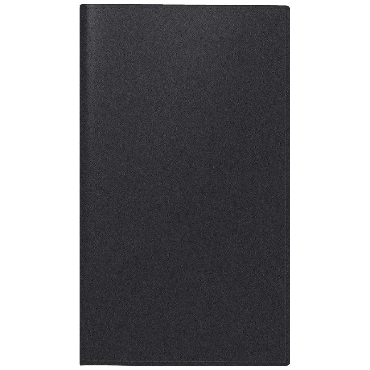 BRUNNEN Taschenkalender Mod. 758 2027 A6 Kunstleder schwarz 1 Seite = 1 Woche