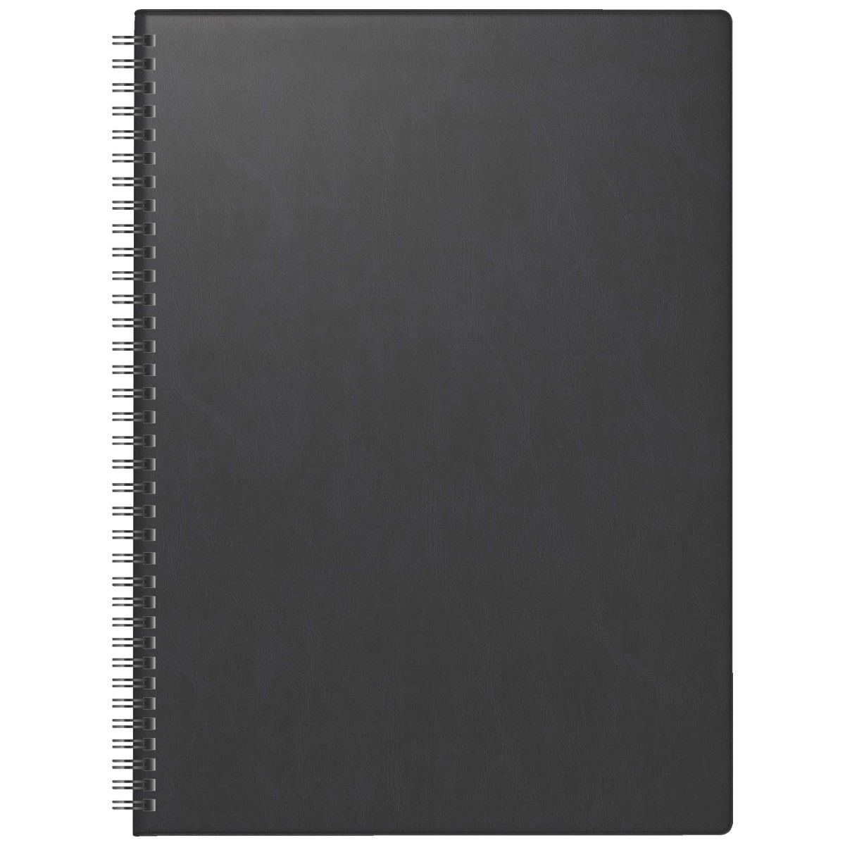 BRUNNEN Buchkalender Premium Mod. 781 2027 A4 schwarz Spirale 2 Seiten / 1 Woche