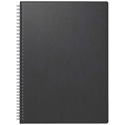 BRUNNEN Buchkalender Premium Mod. 781 2027 A4 schwarz Spirale 2 Seiten / 1 Woche