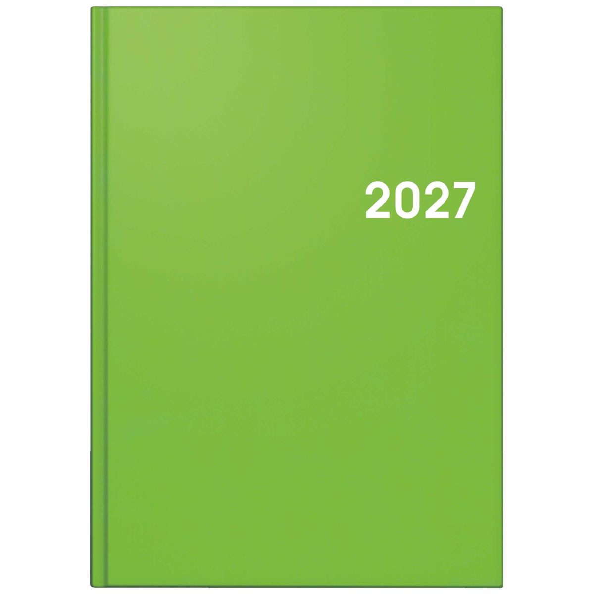 BRUNNEN Buchkalender Mod. 795 2027 A5 grün 352 Seiten | 1 Tag = 1 Seite