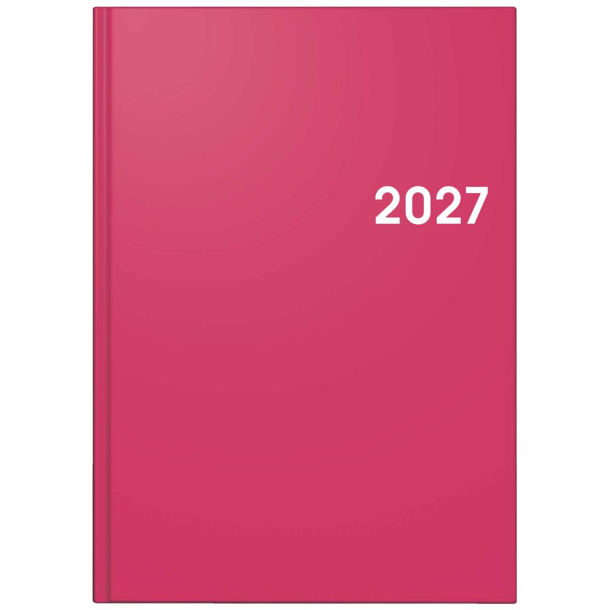 BRUNNEN Buchkalender Mod. 795 2027 A5 pink 352 Seiten | 1 Tag = 1 Seite