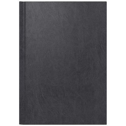 GLOCKEN Buchkalender 2026 A5 schwarz 2 Seiten = 1 Woche 128 Seiten
