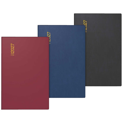 RIDO Taschenkalender 2027 Partner / Industrie I 7,2x11,2cm 1 Woche = 2 Seiten