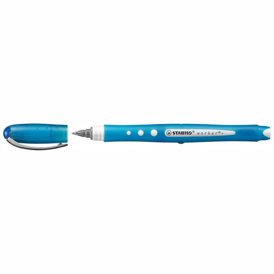 STABILO Tintenroller worker+ colorful 2019 0,5mm blau