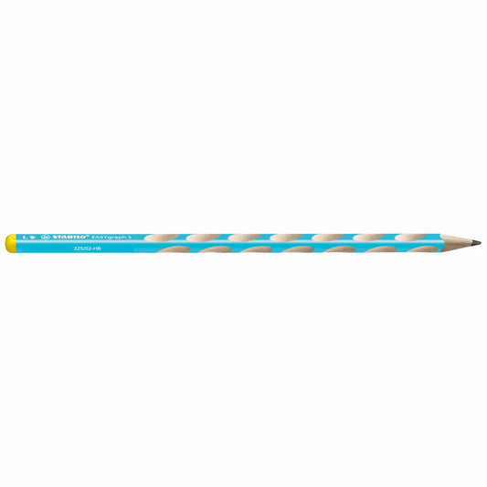 STABILO Bleistift EASYgraph S 325 HB links hellblau