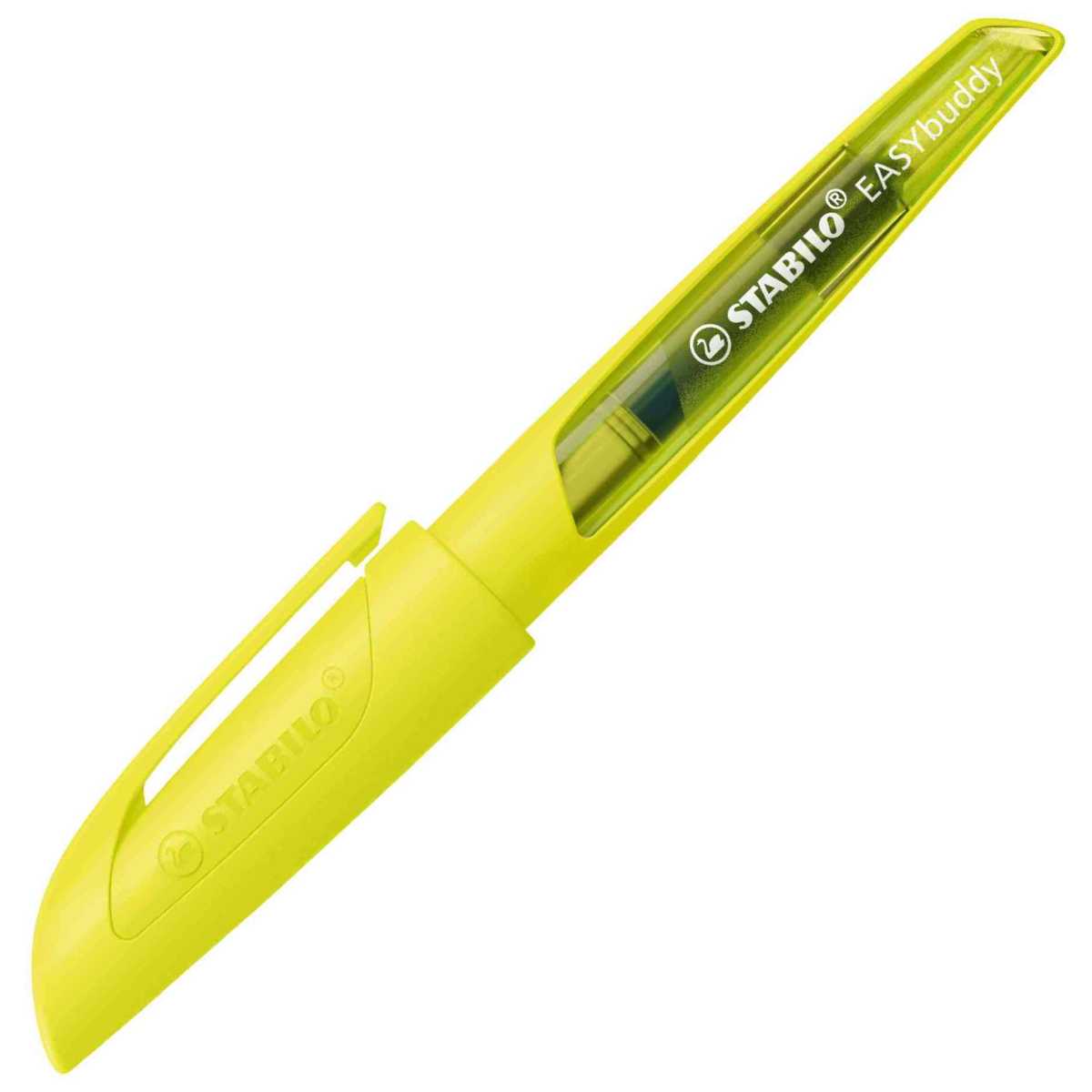 STABILO Füllhalter EASYbuddy NEON neongelb M
