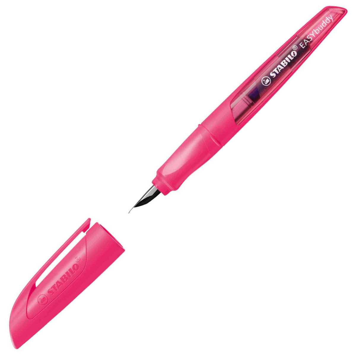 STABILO Füllhalter EASYbuddy NEON neonpink M