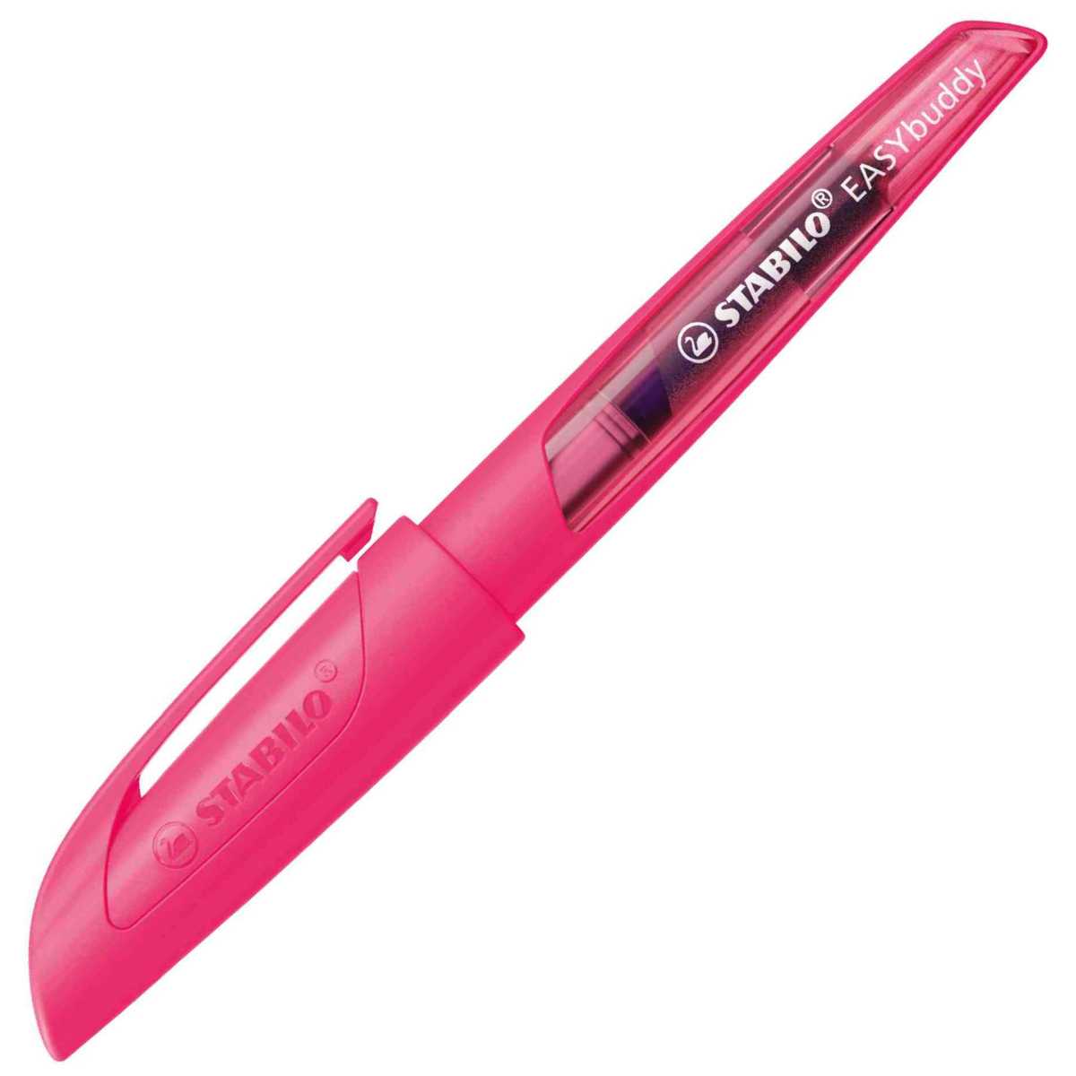 STABILO Füllhalter EASYbuddy NEON neonpink M