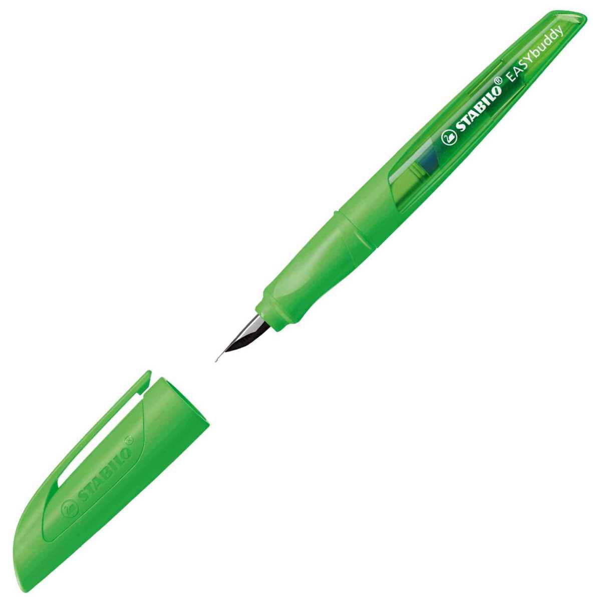 STABILO Füllhalter EASYbuddy NEON neongrün M
